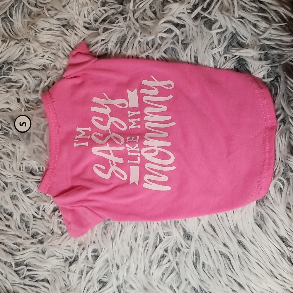Pink Dog Shirt